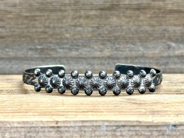 FHB4- Fred Harvey Stamped Bracelet 