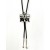 BT3- Zuni Inlay Thunderbird Bolo Tie 