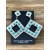 ERN121- Navajo Turquoise Earrings By Monroe & Lillie Ashley